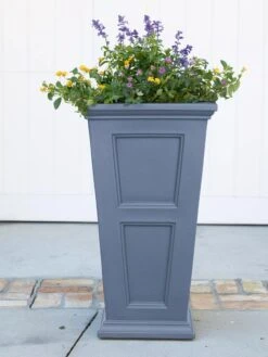 Fairfield Self-Watering Tall Patio Planters, 28” -Garden Tools Sales Store 39 342 1953 tif
