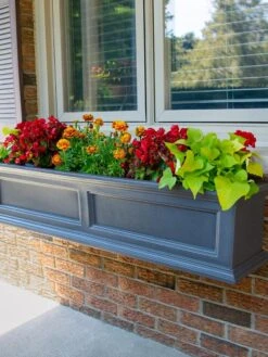 Fairfield Self-Watering Window Box, 4’ 9 Fairfield Self-Watering Window Box, 4’ -Garden Tools Sales Store 39345 100V tif