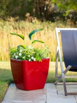 Viva Square Self-Watering Rolling Planter, 20" Diameter, Set Of 2 15 Viva Square Self-Watering Rolling Planter, 20" Diameter, Set Of 2 -Garden Tools Sales Store 3 4 crop 8612930 0035 tif