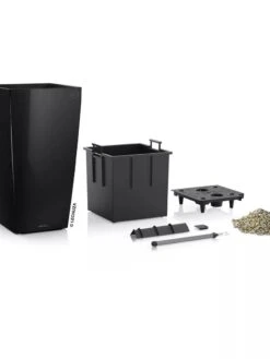 Lechuza® Cubico Color Tall Self-Watering Planters -Garden Tools Sales Store 8589485 05V tif