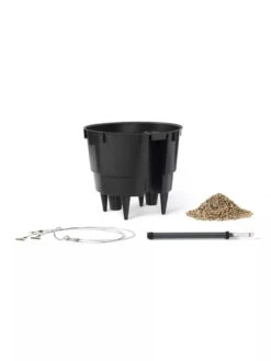 Lechuza® Nido Cottage Wicker Hanging Planter 7 Lechuza® Nido Cottage Wicker Hanging Planter -Garden Tools Sales Store 8591154WT 001V tif