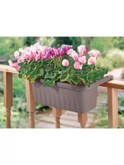 Adjustable Self-Watering Railing Planter, 24" -Garden Tools Sales Store 8592173 02V 3 4