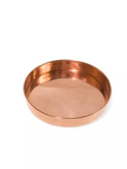 Small Round Copper Plant Tray, 10" -Garden Tools Sales Store 8593529 1175 tif
