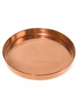 Large Round Copper Plant Tray, 14" 13 Large Round Copper Plant Tray, 14" -Garden Tools Sales Store 8593531 1173 tif