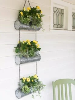 Galvanized Hanging Triple Planter -Garden Tools Sales Store 8595213 1108 tif