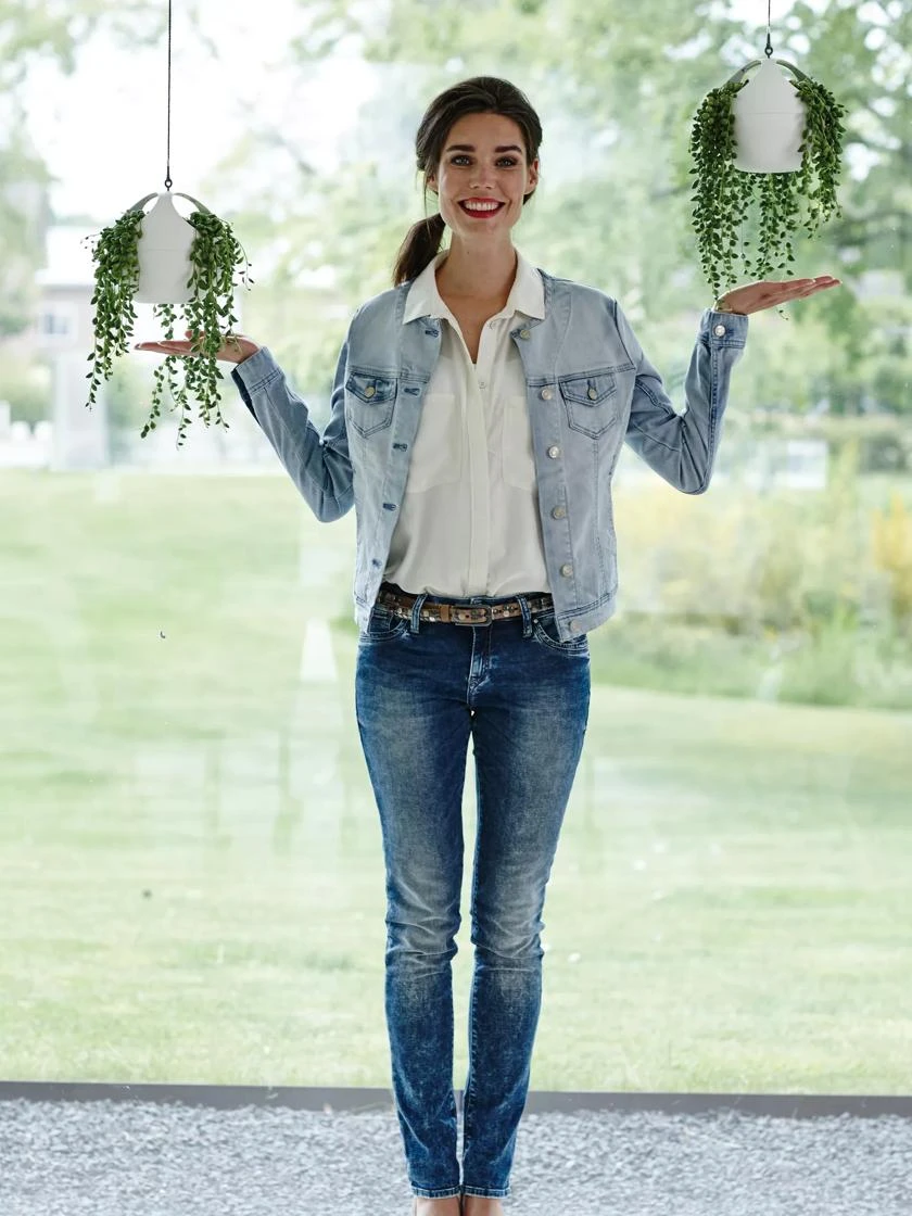 Exaco Euro Hanging Planters, Set Of 2 2 Exaco Euro Hanging Planters, Set Of 2 - Image 2