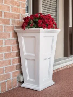 Fairfield Self-Watering Tall Patio Planters, 34” -Garden Tools Sales Store 8600109 02V tif