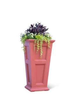 Fairfield Self-Watering Tall Patio Planters, 34” -Garden Tools Sales Store 8600109 0681 tif