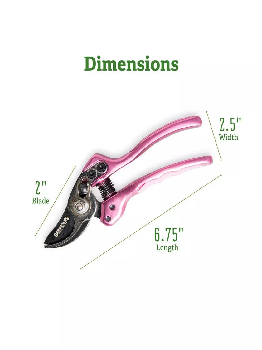 Gardener's Floral Pruning Bypass Shears 2 Gardener's Floral Pruning Bypass Shears - Image 2