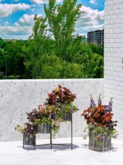 Galvanized Grow Bag Planter 12" 9 Galvanized Grow Bag Planter 12" -Garden Tools Sales Store 8609180 0344 tif 1