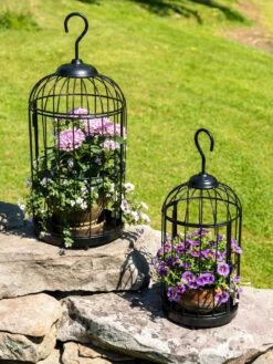 Hanging Birdcage Planter Set -Garden Tools Sales Store 8609181 0374 tif