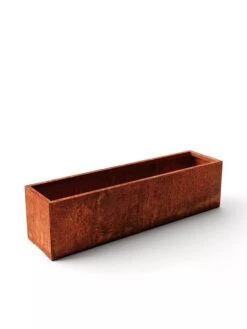 Veradek Metallic Series Corten Steel Window Box Planter, 36" -Garden Tools Sales Store 8611609 05V tif