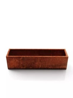 Veradek Metallic Series Corten Steel Window Box Planter, 36" -Garden Tools Sales Store 8611609 06V tif