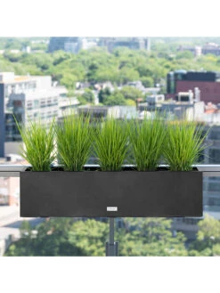 Veradek Metallic Series Railing Planters -Garden Tools Sales Store 8611610 05v