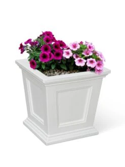 Fairfield Self-Watering Square Planter, 16” X 16” -Garden Tools Sales Store 8611695 16V tif