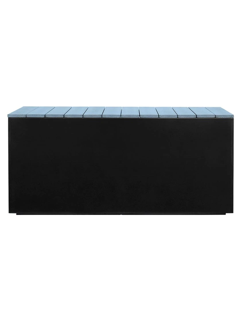 Nice Aluminum Trough Planters With Bench Top, 16"High 3 Nice Aluminum Trough Planters With Bench Top, 16"High - Image 3