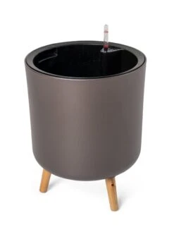 Ava Self-Watering Round Planter 13 Ava Self-Watering Round Planter -Garden Tools Sales Store 8612692 298 ava self watering round planter coffee