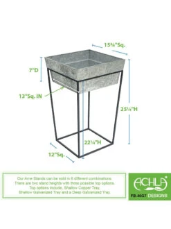 Achla Designs Arne Plant Stand 15 Achla Designs Arne Plant Stand -Garden Tools Sales Store 8612900 01v