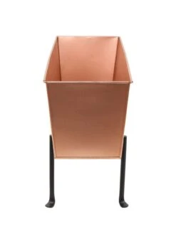 Achla Designs Copper Flower Box With Folding Stand 7 Achla Designs Copper Flower Box With Folding Stand -Garden Tools Sales Store 8612914 03v