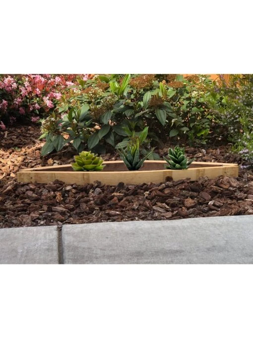 Wine Barrel Succulent Planter -Garden Tools Sales Store 8613034 01v