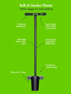 Yard Butler® Long Handled Bulb Planter 5 Yard Butler® Long Handled Bulb Planter -Garden Tools Sales Store 8613157 03v