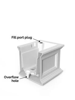 Fairfield Self-Watering Window Box, 2’ -Garden Tools Sales Store 8613268 04V tif