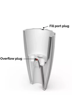 Sedona Tall Planter, 28" Height -Garden Tools Sales Store 8613525 08V