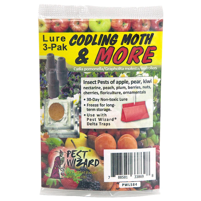 Pest Wizard Codling Moth & MORE Lure 3-Pack 1 Pest Wizard Codling Moth & MORE Lure 3-Pack