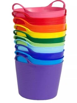 Colorful Tubtrug, 3-1/2 Gallon 6 Colorful Tubtrug, 3-1/2 Gallon -Garden Tools Sales Store GS37028 2058 tif