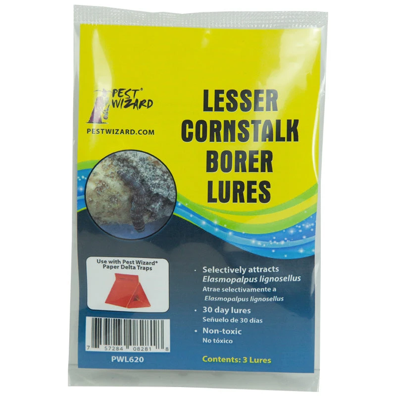 Pest Wizard Lesser Cornstalk Borer Lure 3-Pack 1 Pest Wizard Lesser Cornstalk Borer Lure 3-Pack