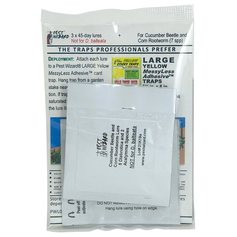 Pest Wizard Cucumber Beetle Lure 4 Week 3-Pack 2 Pest Wizard Cucumber Beetle Lure 4 Week 3-Pack - Image 2