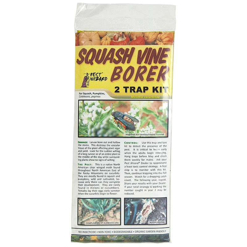 Pest Wizard Squash Vine Borer Kit Trap 1 Pest Wizard Squash Vine Borer Kit Trap