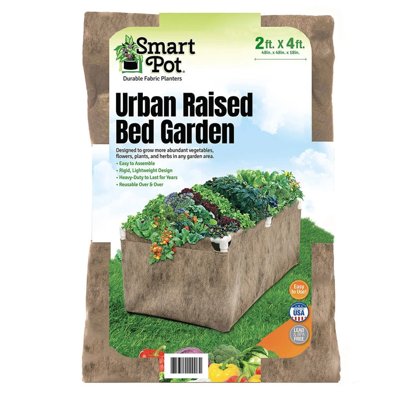 Urban Raised Bed Garden (2' X 4') 1 Urban Raised Bed Garden (2' X 4')