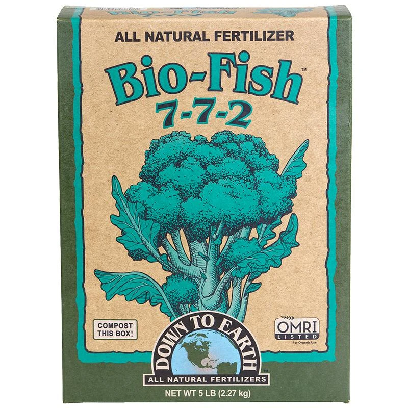 Bio-Fish All Purpose 7-7-2 Fertilizer (5 Lb) 1 Bio-Fish All Purpose 7-7-2 Fertilizer (5 Lb)