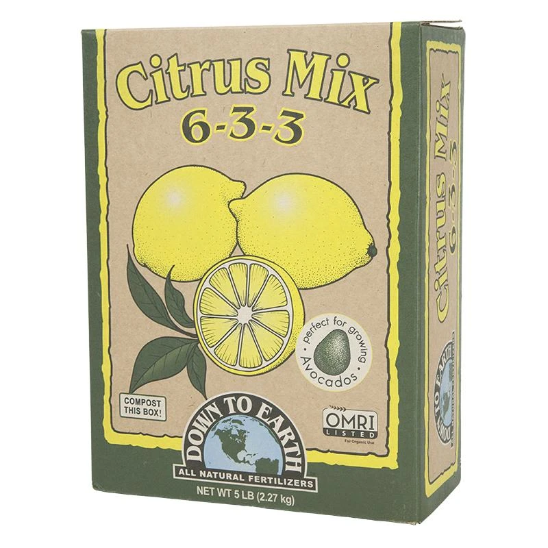 Citrus Mix Fertilizer 6-3-3 (5 Lb) 1 Citrus Mix Fertilizer 6-3-3 (5 Lb)