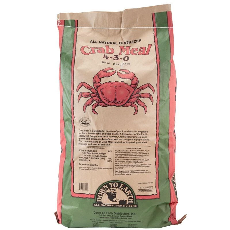 Crab Shell Meal 4-3-0 (40 Lb) 1 Crab Shell Meal 4-3-0 (40 Lb)