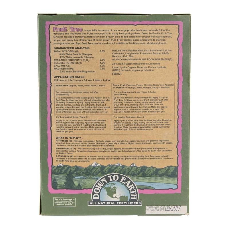 Fruit Tree Fertilizer 6-2-4 (5 Lb Box) 2 Fruit Tree Fertilizer 6-2-4 (5 Lb Box) - Image 2