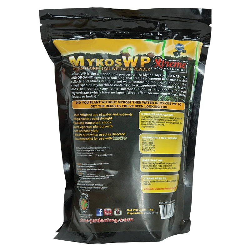 Mykos Mycorrhizae WP (12 Oz) 2 Mykos Mycorrhizae WP (12 Oz) - Image 2