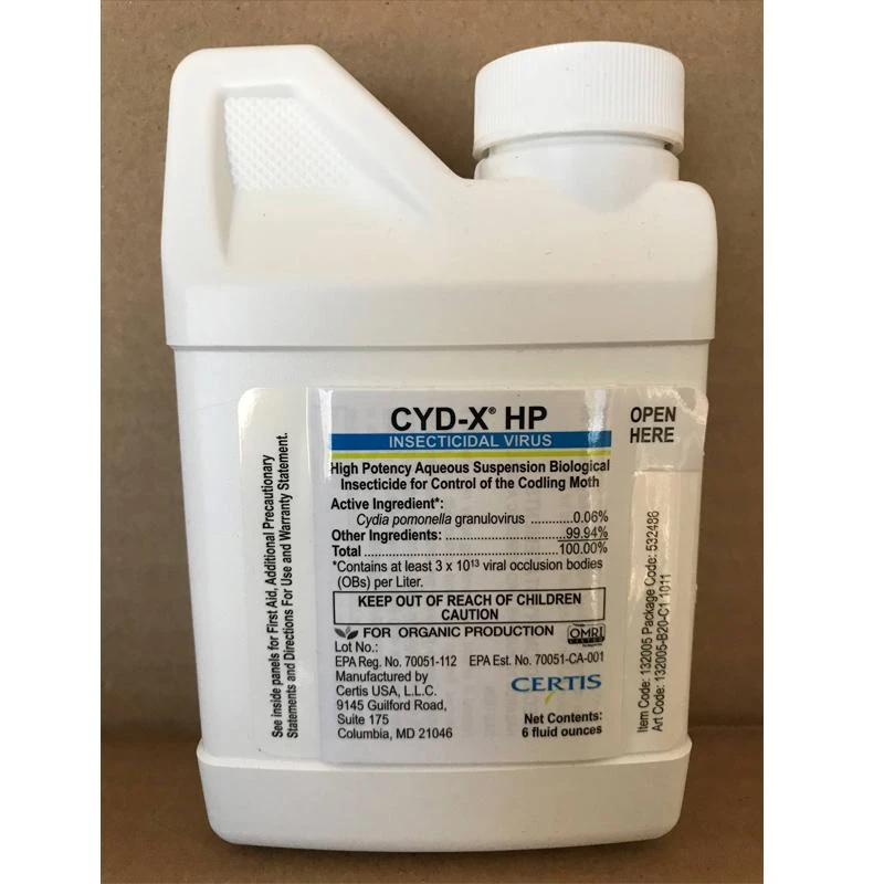 CYD-X HP Codling Moth Virus (6 Ounce) (OID COMM) 1 CYD-X HP Codling Moth Virus (6 Ounce) (OID COMM)