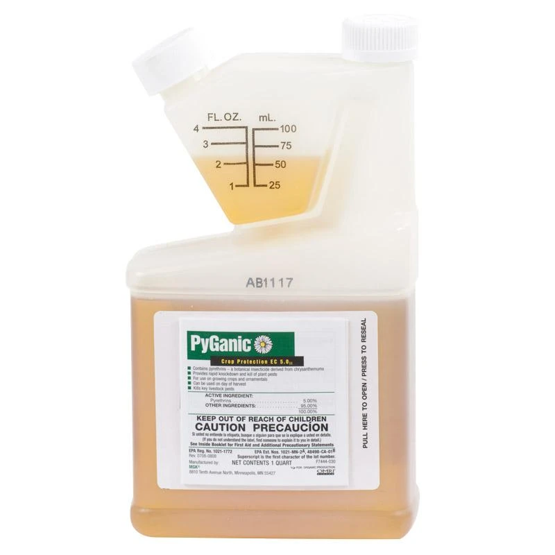 Pyganic EC 5.0 Insecticide (1 Quart) (OID DUAL) 1 Pyganic EC 5.0 Insecticide (1 Quart) (OID DUAL)