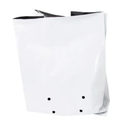 Plastic Nursery Grow Bags White (10 Gal)