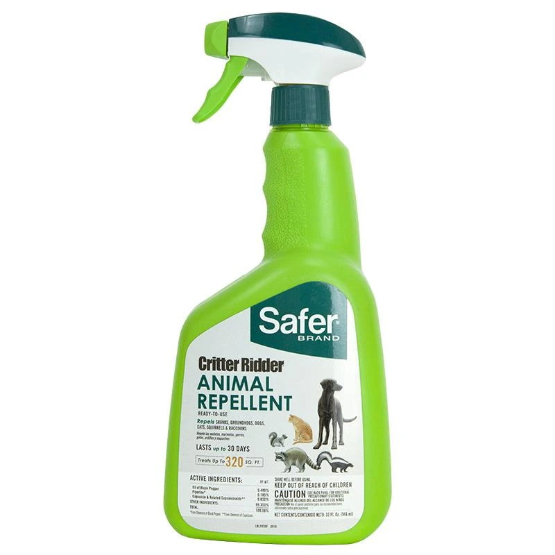 Safer Critter Ridder Animal Repellent RTU (32 Oz) 1 Safer Critter Ridder Animal Repellent RTU (32 Oz)
