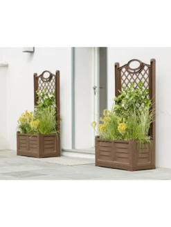 Separate Flower Box With Trellis 16 Separate Flower Box With Trellis -Garden Tools Sales Store webimage 8613626 02V
