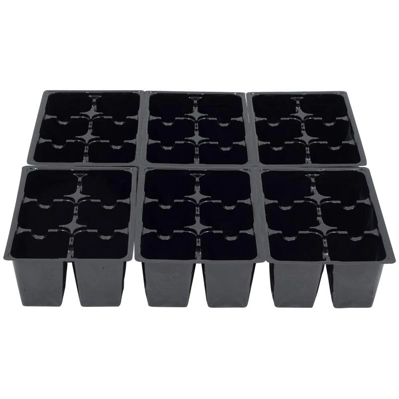 X-Jumbo 6-Pack Planting Containers - Recycled (Sheet Of 6) 1 X-Jumbo 6-Pack Planting Containers - Recycled (Sheet Of 6)